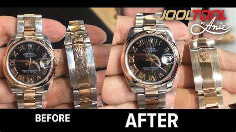 why are rolex watches polished